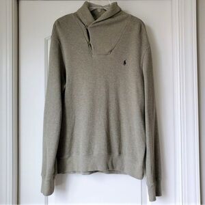 Used Vintage Polo Ralph Lauren Shawl Collar Sweater L